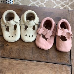Freshly picked moccasins set of two